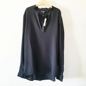 NWT Madewell 100% Silk tie top
